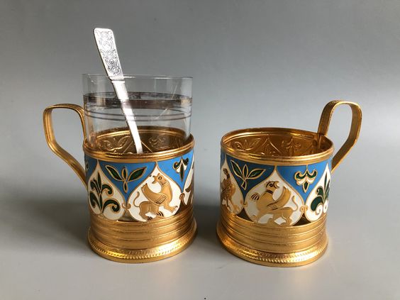 traditional glass set wedding return gift