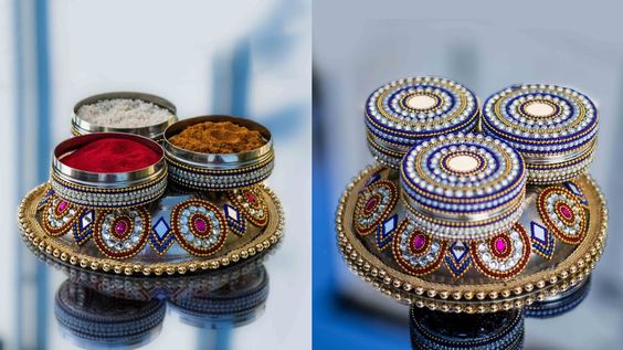 haldi and kumkum box