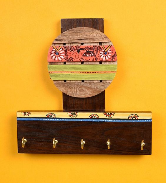 wooden key hanger