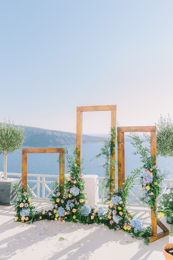 floral wedding decor