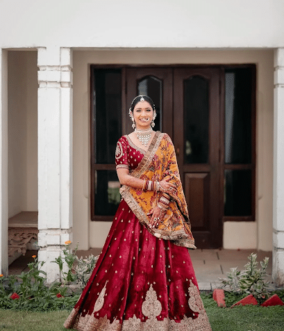 Unveiling the Hottest Trend: The Enchanting Velvet Lehengas