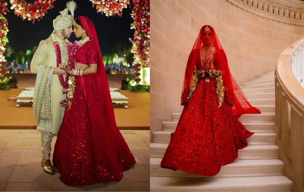 ELEGANT BRIDAL OUTFITS INSPIRED BY BOLLYWOOD CELEBRITIES